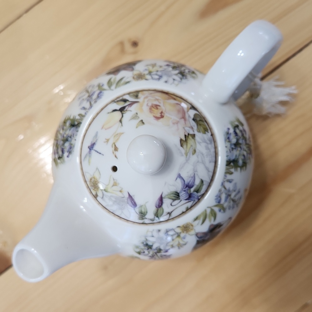 SUMMER RIVER Bits & Pieces Kitty Cat Tea For One 3-Piece Porcelain Set NWB - Picture 11 of 17